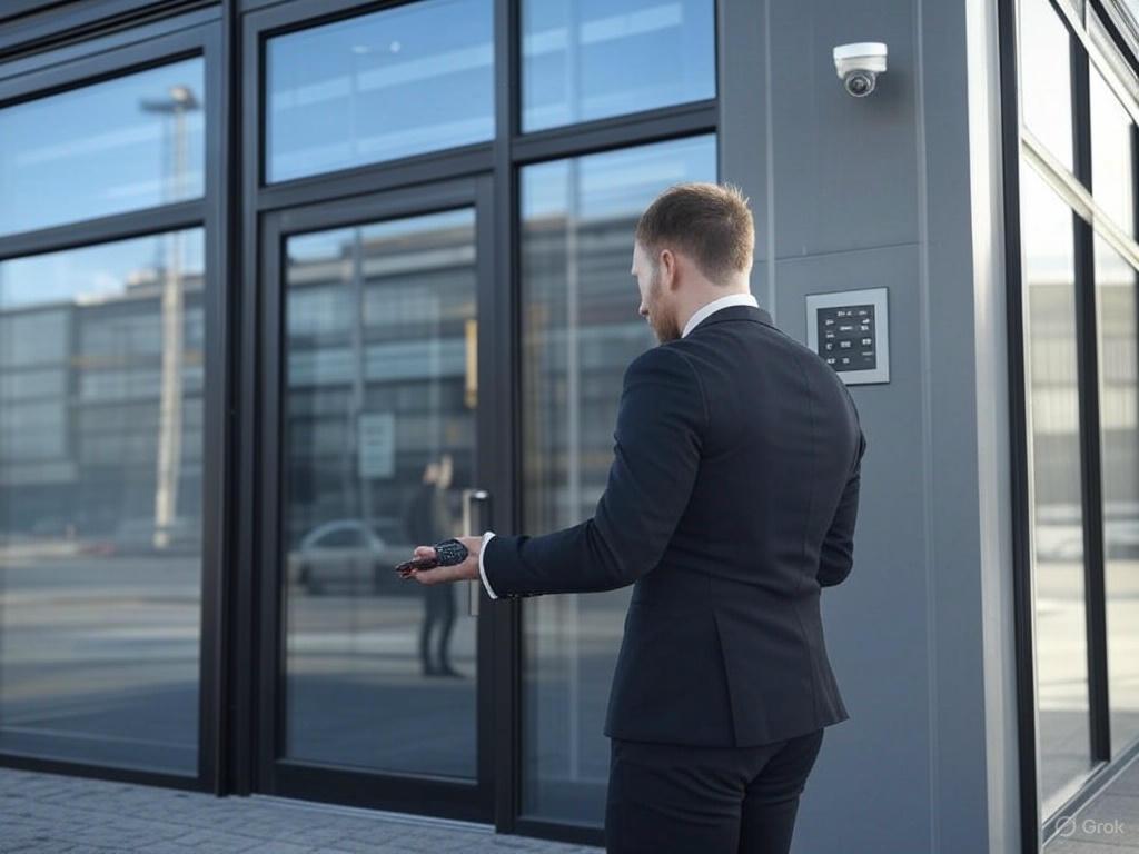 Hikvision commercial CCTV install